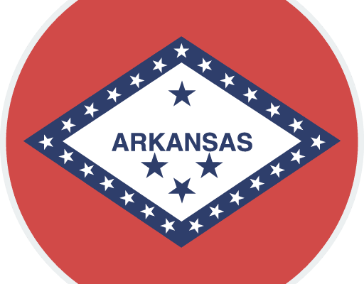 Arkansas flag rendering