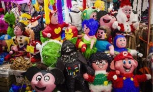 Pinatas of famous characters
