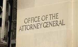 exterior wall of the Attorney General's office