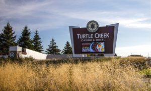 Turtle Creek Casino sign