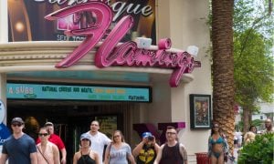Flamingo Casino entrance