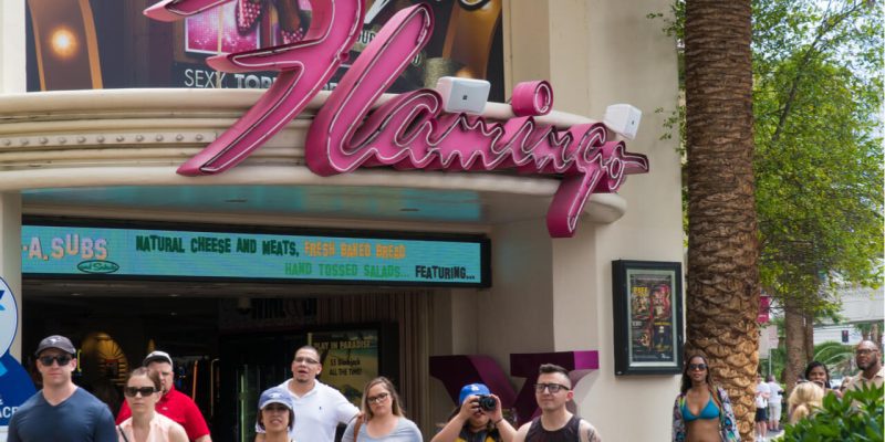 Flamingo Casino entrance