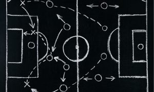 chalkboard basketball play