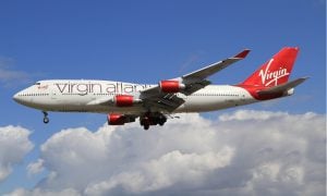 Virgin Airline airplane