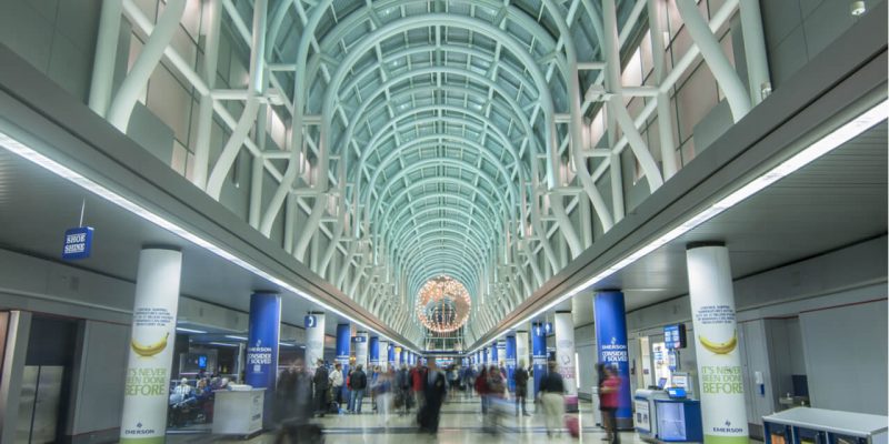 O'Hare airport terminal
