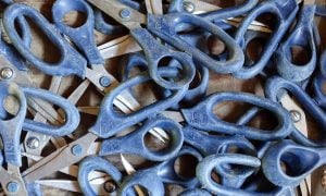 pile of scissors