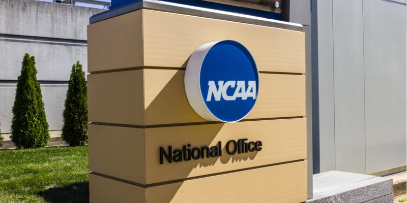 NCAA office sign