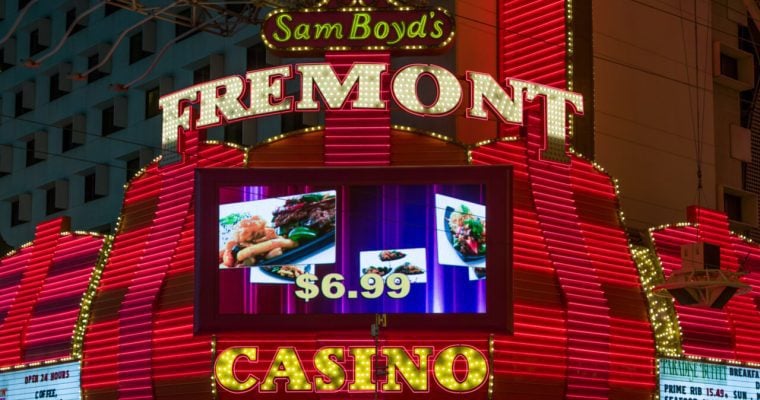 Front of Fremont Casino