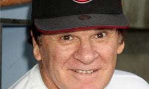 Baseball player Pete Rose