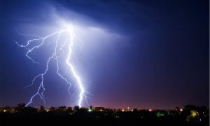 Lightning Panorama