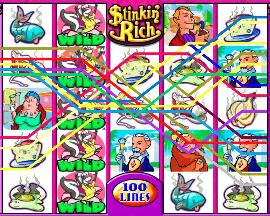 Stinkin Rich slot win