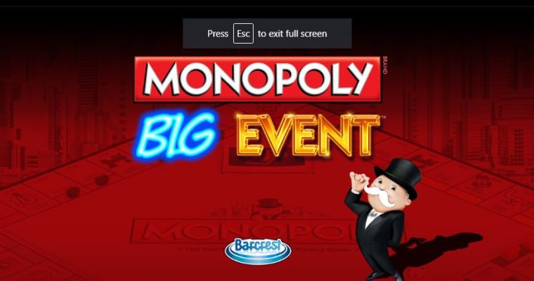 Monopoly Big Event Slot Game