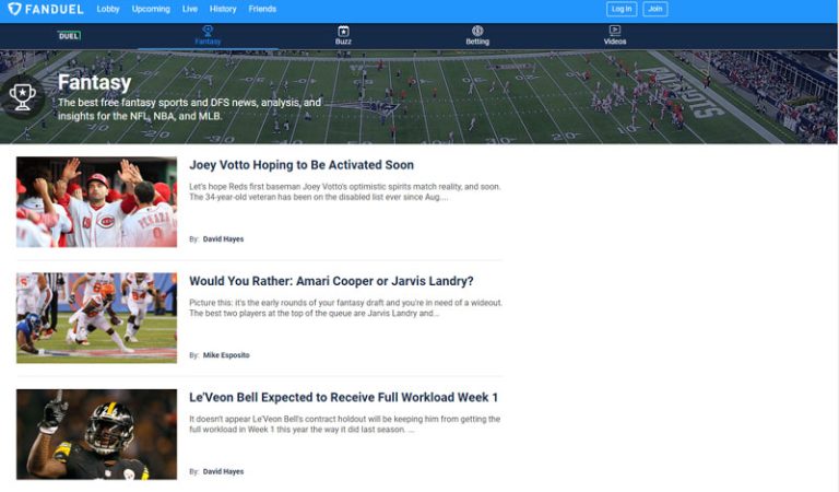 FanDuel DFS