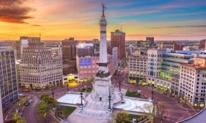 City view of Indiana
