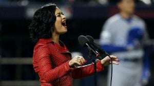 Demi Lovato national anthem