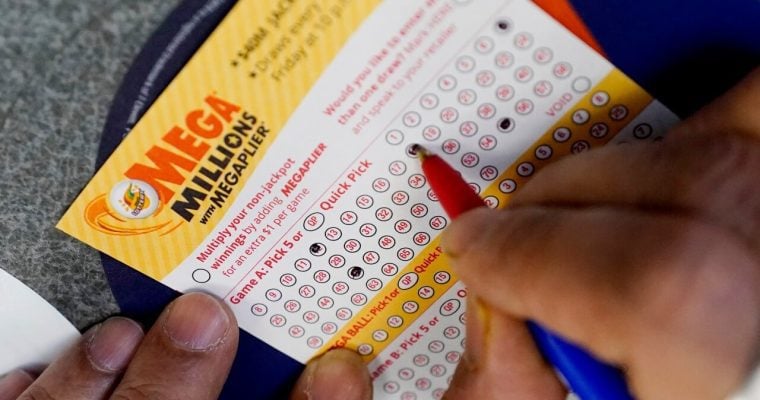 Mega Million jackpot ticket