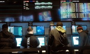 People playing casino