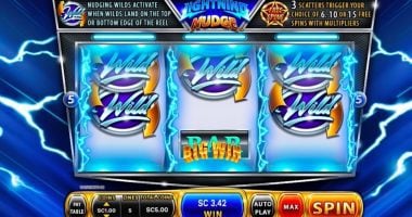 Lightning Nudge Wild Slots