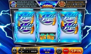 Lightning Nudge Wild Slots