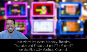 Join Vinny Live On PlayUSA