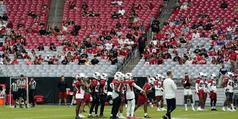 NFL game in a Stadium