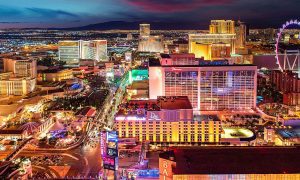 Las Vegas Strip Aerial View