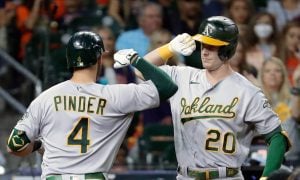 MLB Oakland Pinder