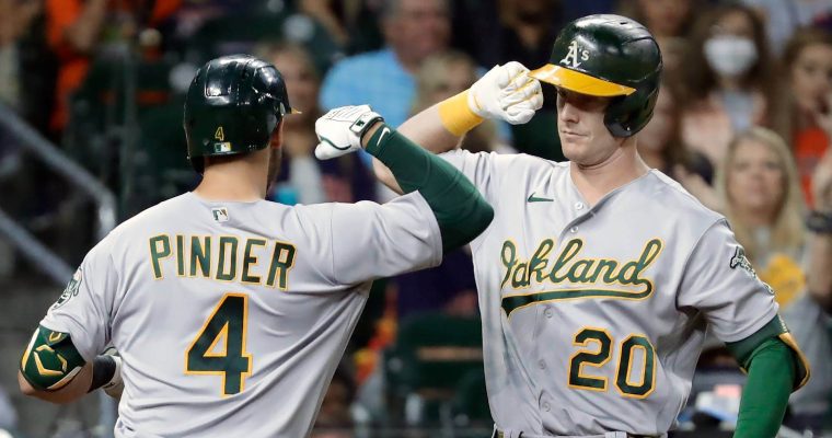 MLB Oakland Pinder