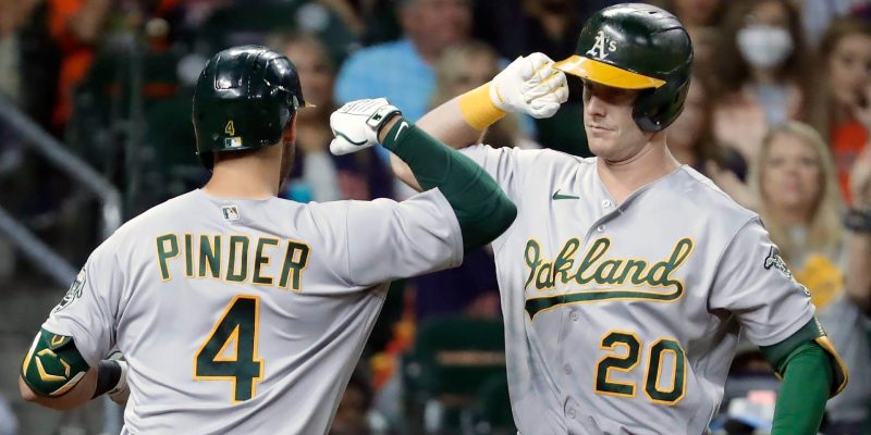 MLB Oakland Pinder