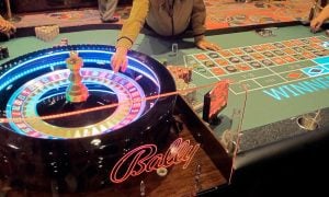 Bally's Roulette table