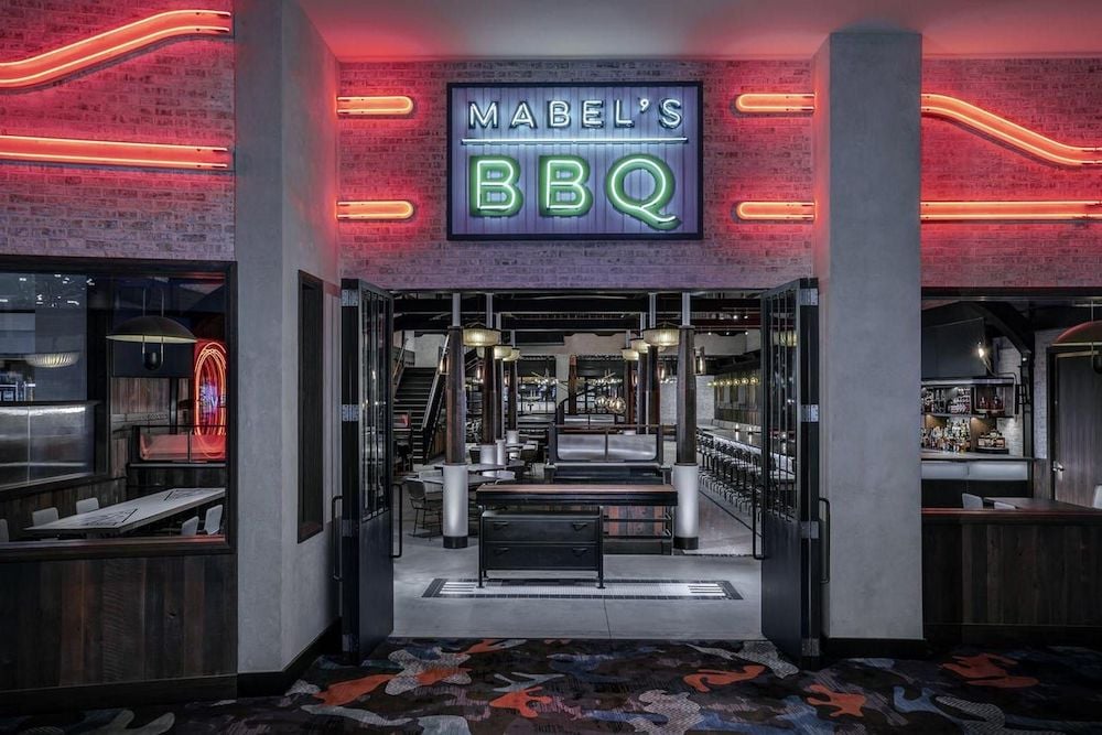 Mabel's BBQ is now reopened at Palms, along with the rest of the hotel.