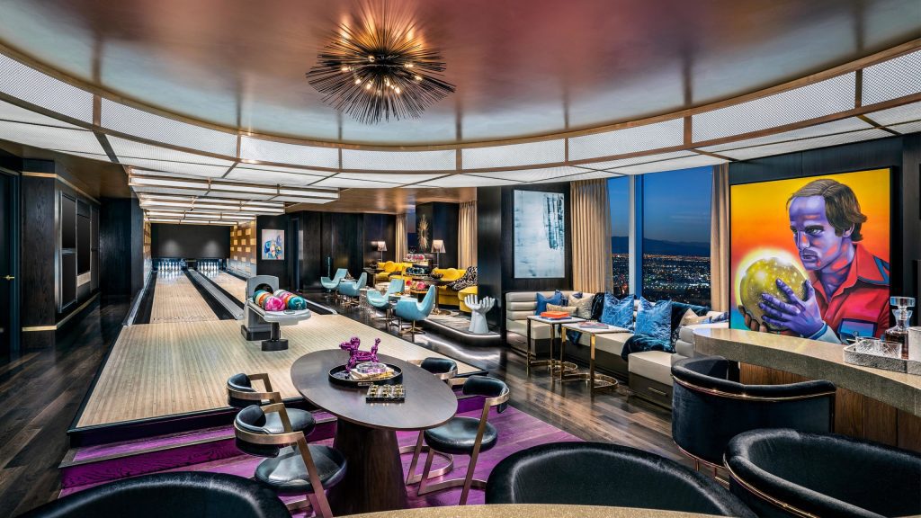 The themed Kingpin Suite. Photo courtesy of Palms Casino Resort