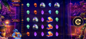 Screenshot of the Genie's Palace Online Slot