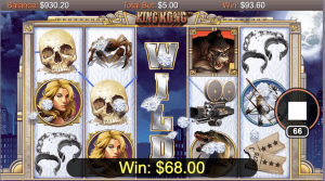 Screenshot showing the expanded wild after the King Kong Goes Ape feature