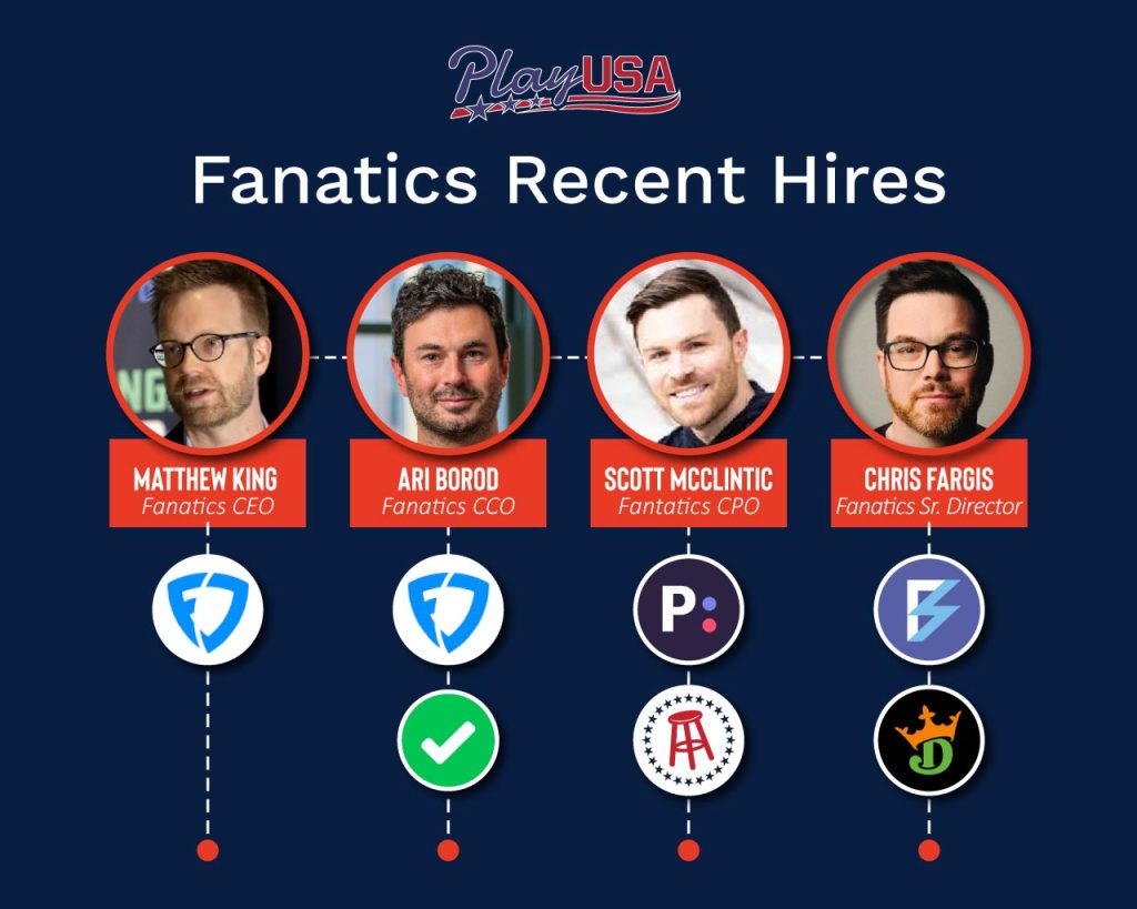 Fanatics Building a Formidable Team As It Expands Into Online Gambling
