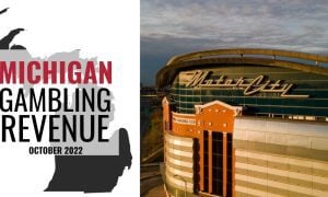 Michigan gambling revenue October 2022