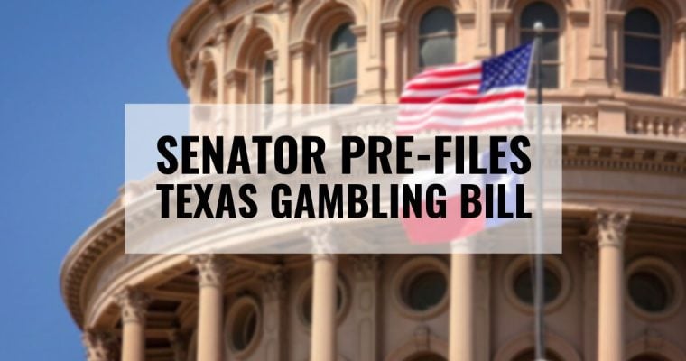 Texas Senator put Texas gambling bill in action