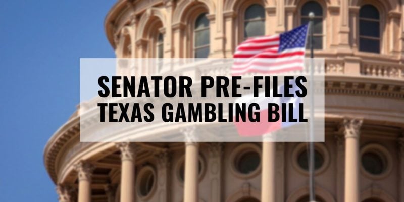 Texas Senator put Texas gambling bill in action