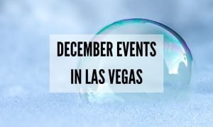 December 2022 holiday events on the Las Vegas Strip