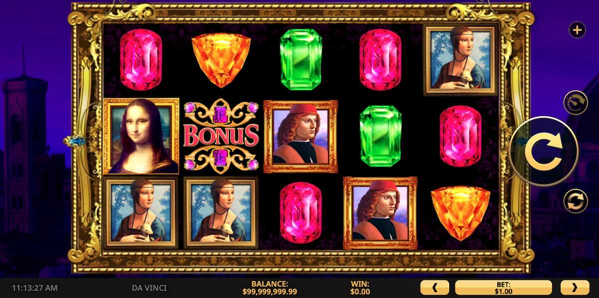 Da Vinci slot review (High 5 Games)