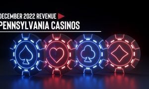 PA casino revenue December 2022