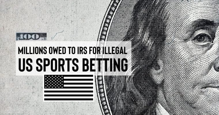 Nearly $20 million owed to IRS from illegal sports betting organization