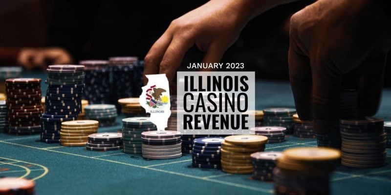 Illinois Casinos Revenue January 2023