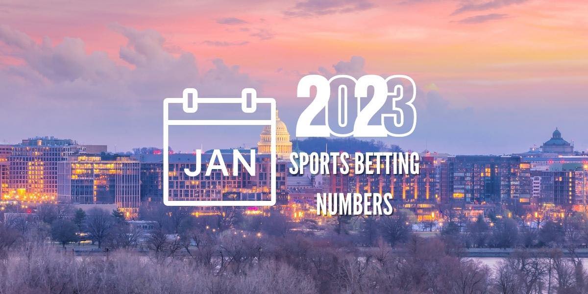 DC Sports Betting Handle Nears 9 Million In January 2023