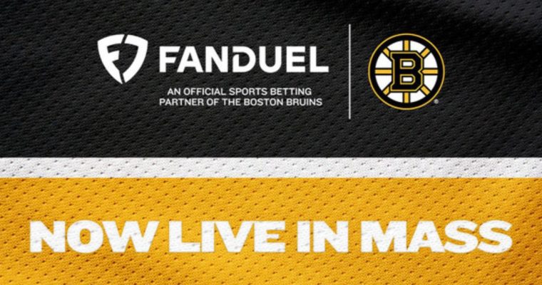 FanDuel Massachusetts Sports Betting Partners Boston Bruins