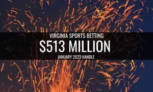 Virginia Sports Betting Handle January 2023