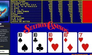 Las Vegas Station Casinos Game Screen With STN Charms NFT