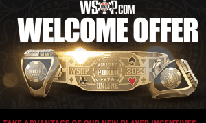 WSOP welcome bonus & WSOP sign-up code for new users