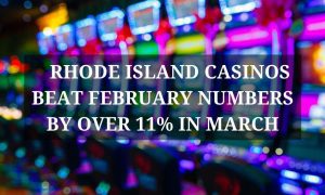 slot machines blurred background casino floor