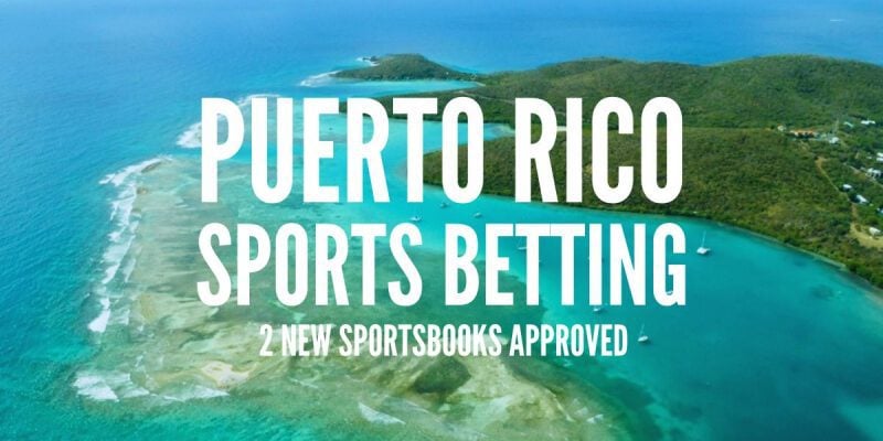 Aerial View of Culebra Puerto Rico with 2 new sportsbooks approved